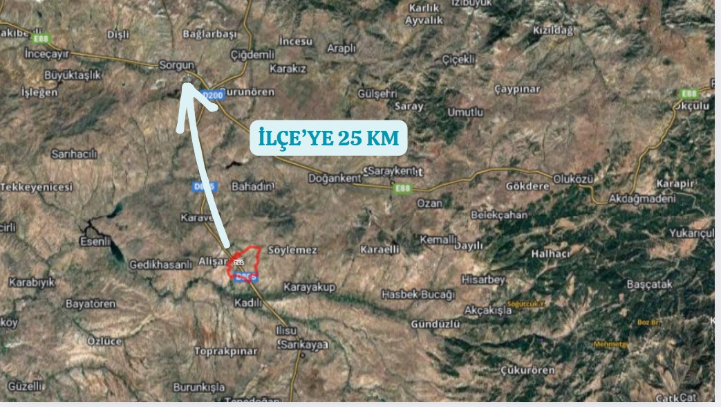 YOZGAT SORGUN TUZLACIK KÖYÜNDE 2.100 M² TARLA SATILIKTIR - YOZGAT SORGUN fotoğraf 6